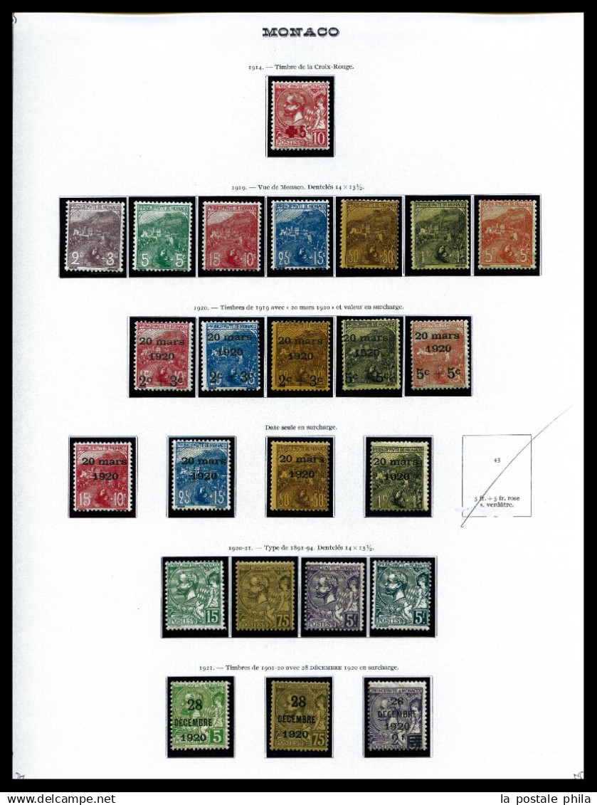 N 1885-1996, Solide Collection De Neufs **/*, Apparemment Complète Dans Les Numéros Pleins Dont N°9, 10, 33, PA Oiseaux, - Collections, Lots & Series