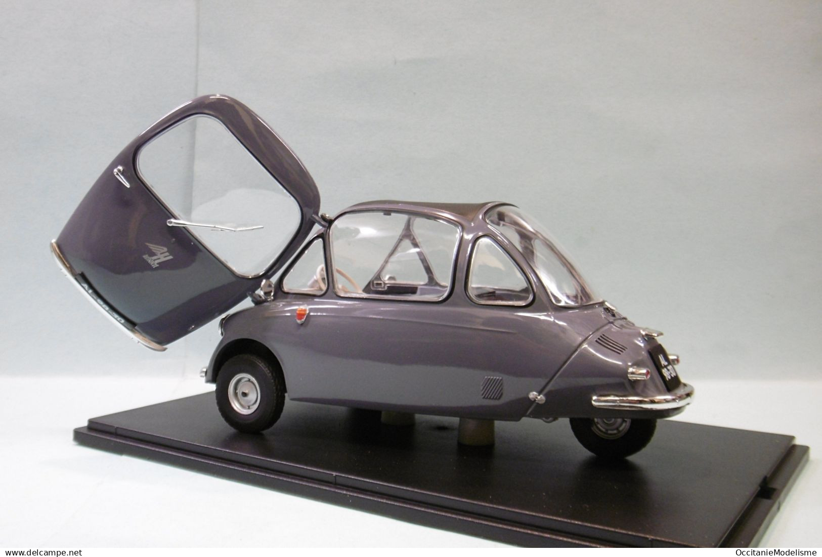Oxford - HEINKEL KABINE LHD TROY Gris Réf. 18HE005 Neuf NBO 1/18 - Altri & Non Classificati
