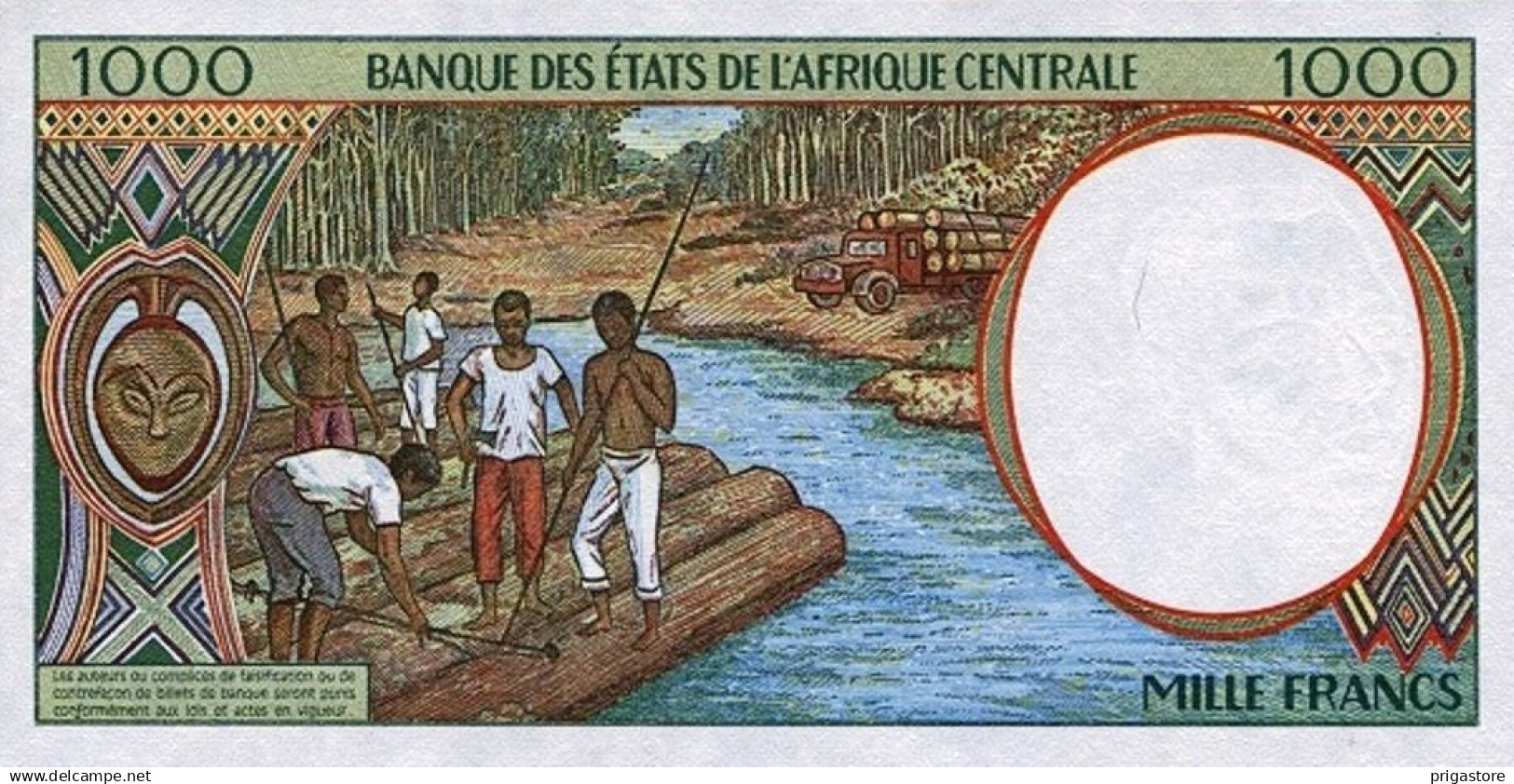 Etats Afrique Centrale Guinée Equatoriale 1995 Billet 1000 Francs CFA  Pick 502 C Neuf UNC - Central African States