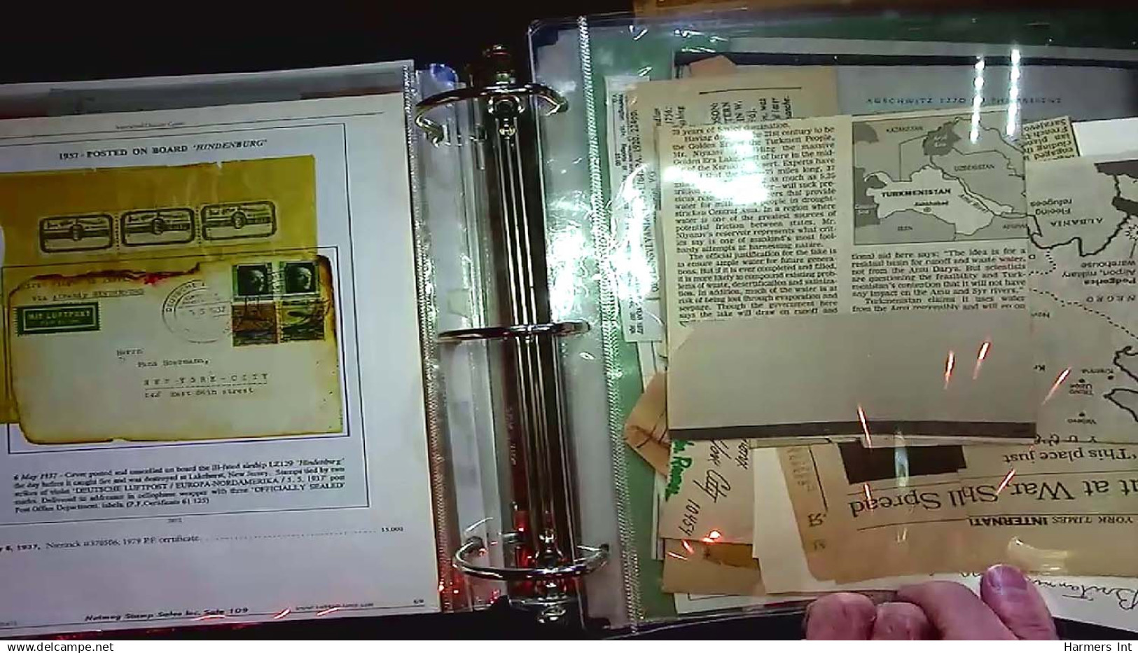 Lot # 002 THE WILLIAM RANDALL  REFERENCE AND MEMORABILIA from his collection of autographs and documents