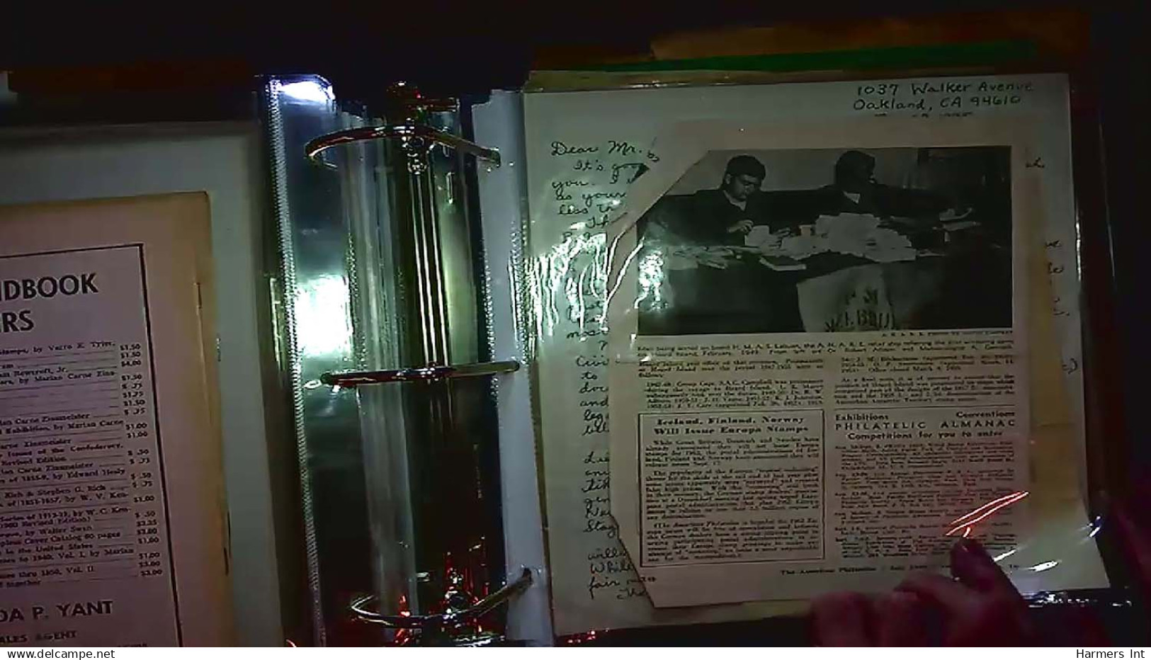 Lot # 002 THE WILLIAM RANDALL  REFERENCE AND MEMORABILIA from his collection of autographs and documents