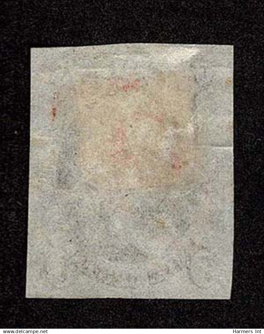 Lot # 008 UNITED STATES: 1847 5¢ Red-brown - Unused Stamps