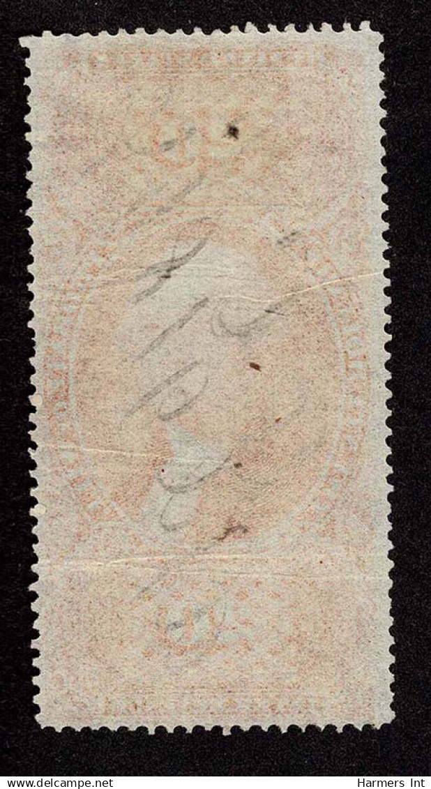 Lot # 045 UNITED STATES: Revenues: Probate & Wills, 1862 - 71 $20.00 Orange - Revenues
