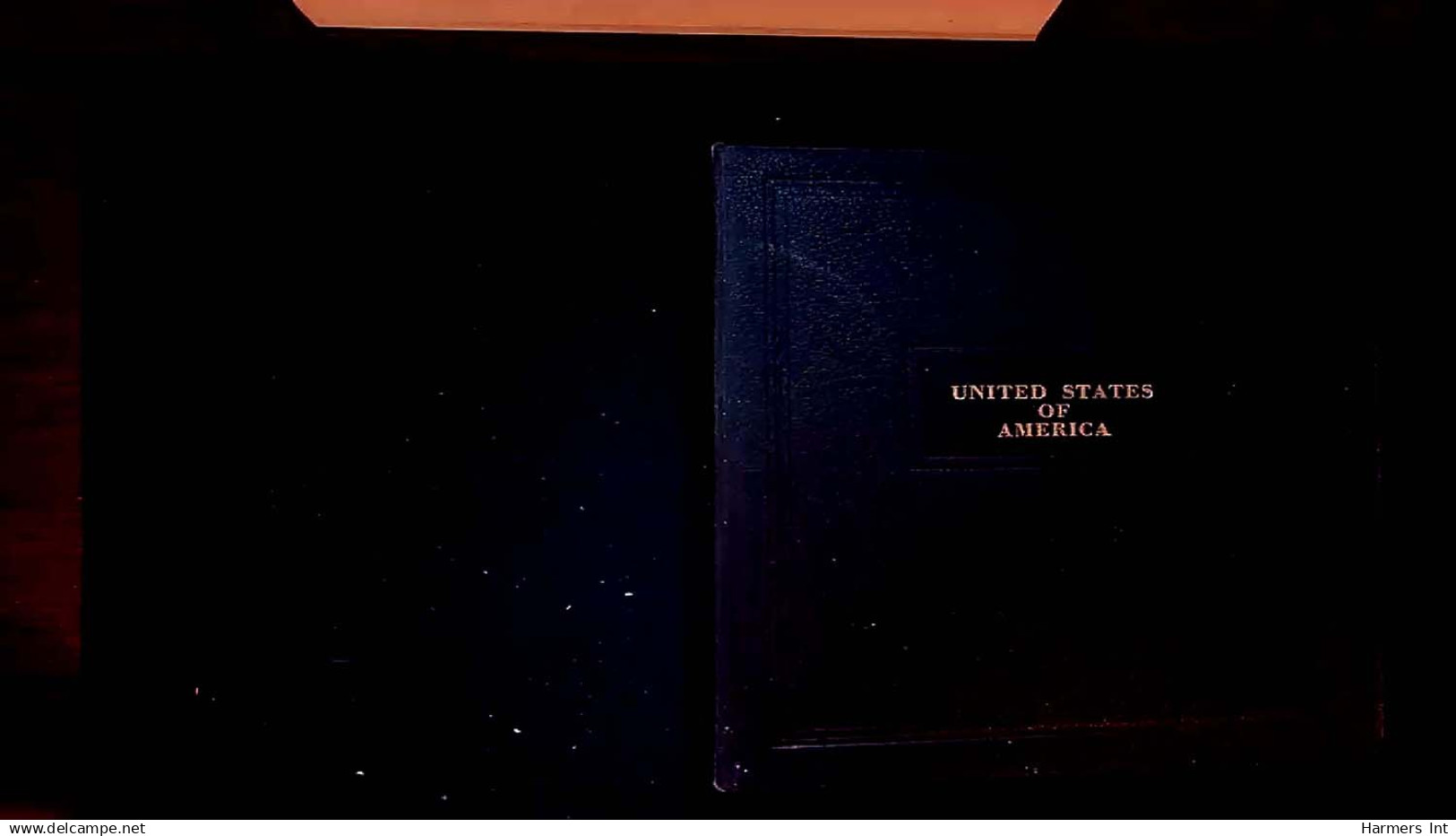 Lot # 047 UNITED STATES: Collections; 1847 to 1969 Collection of several hundred in a matching pair of Minkus Albums