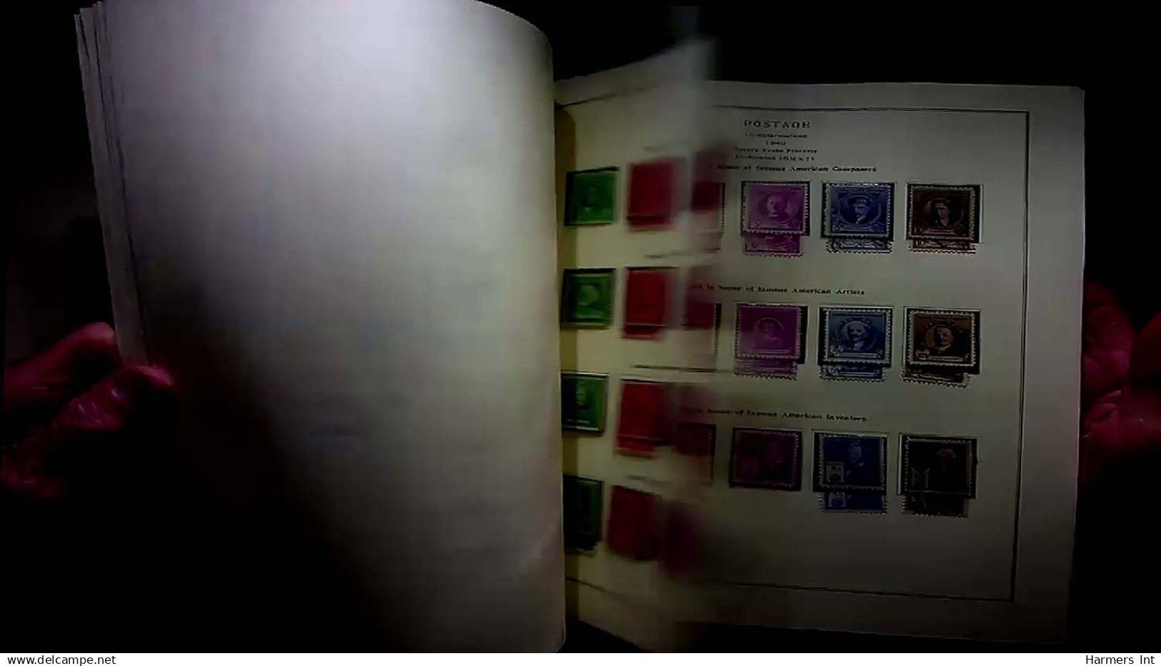 Lot # 051 United States, Primarily 20th Century (some 19th) hundreds of unused and used in three albums (2 Scott)
