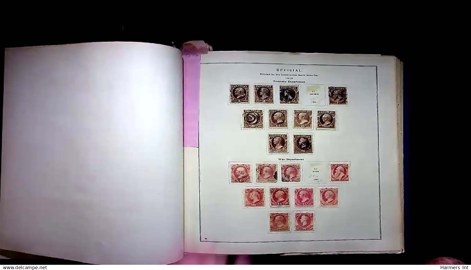 Lot # 051 United States, Primarily 20th Century (some 19th) hundreds of unused and used in three albums (2 Scott)