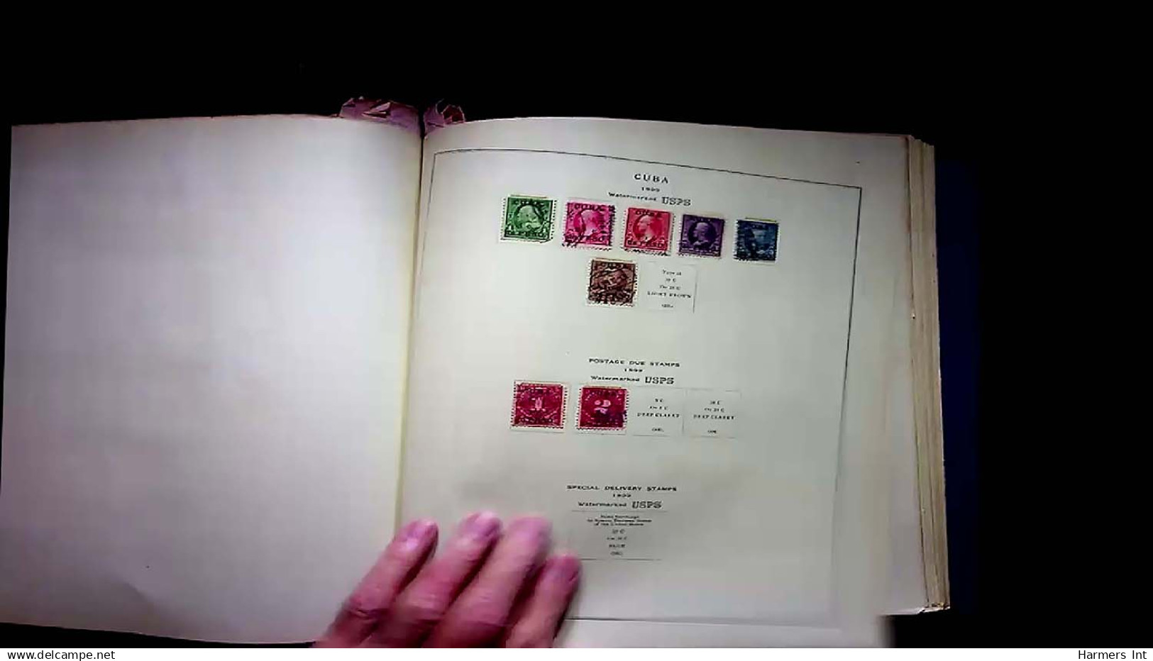 Lot # 051 United States, Primarily 20th Century (some 19th) hundreds of unused and used in three albums (2 Scott)