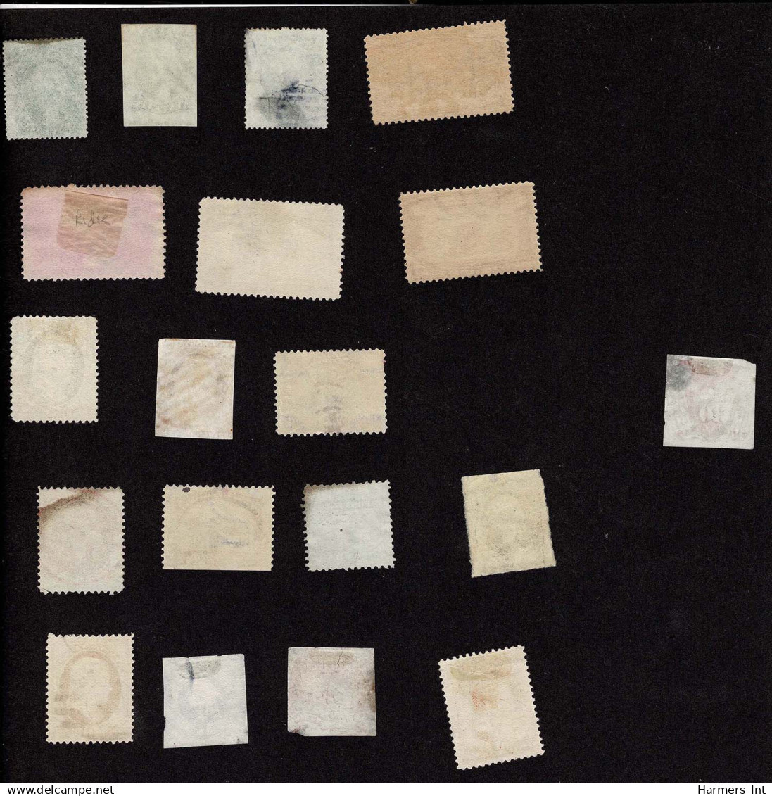 Lot # 053 UNITED STATES: 19th Century (but 1) 18 Stamps Used And Unused - Used Stamps