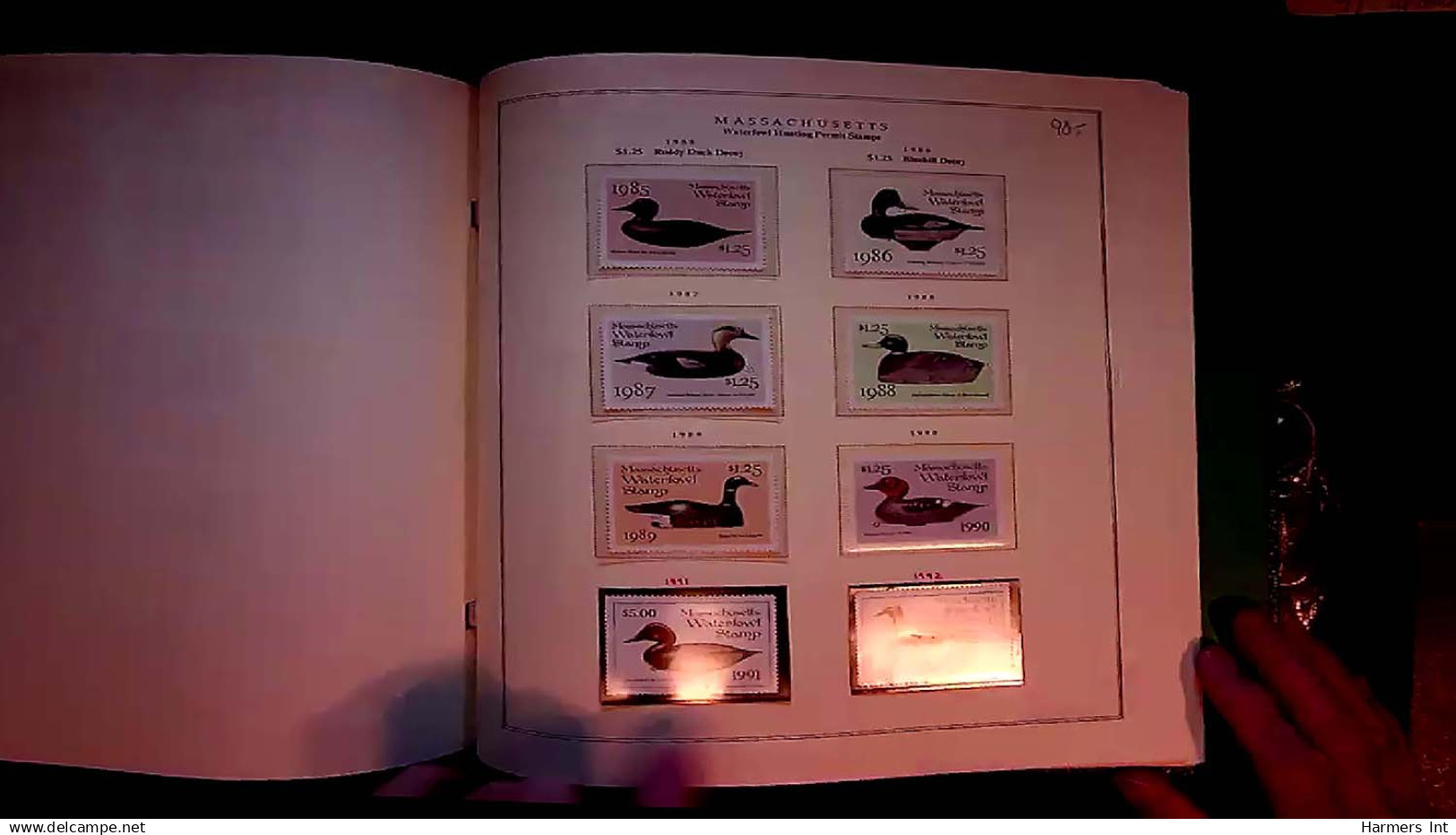 Lot # 059 UNITED STATES: State Duck Stamps: 1978 - 2004 Collection Of Many Hundred In 2 Scott Specialty Albums - Duck Stamps