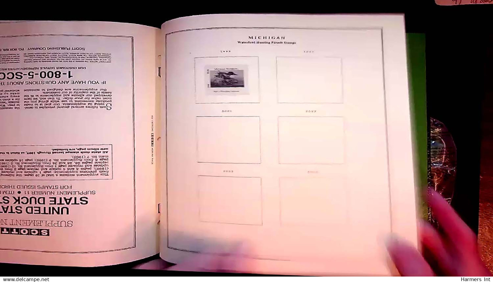 Lot # 059 UNITED STATES: State Duck Stamps: 1978 - 2004 Collection of many hundred in 2 Scott Specialty Albums