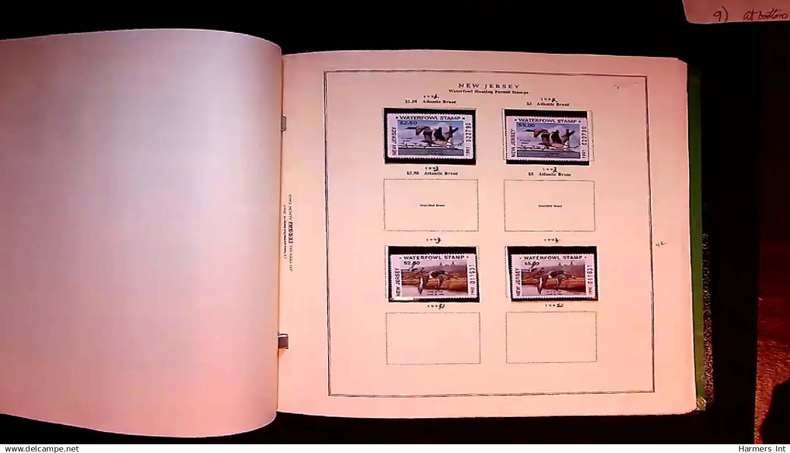 Lot # 059 UNITED STATES: State Duck Stamps: 1978 - 2004 Collection of many hundred in 2 Scott Specialty Albums
