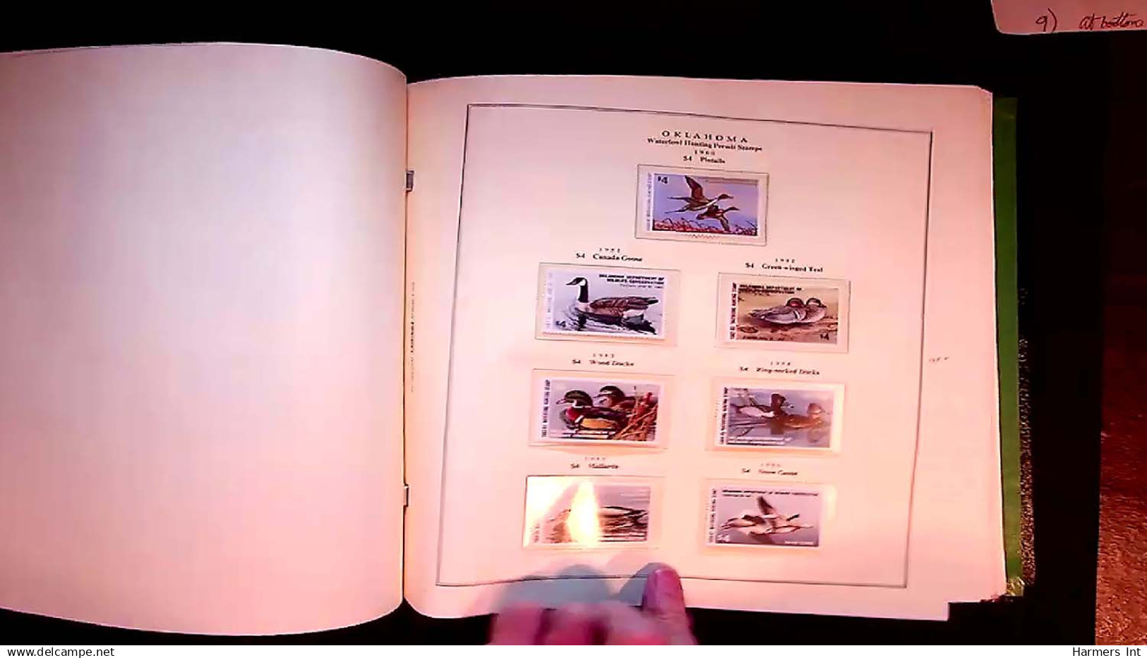 Lot # 059 UNITED STATES: State Duck Stamps: 1978 - 2004 Collection of many hundred in 2 Scott Specialty Albums