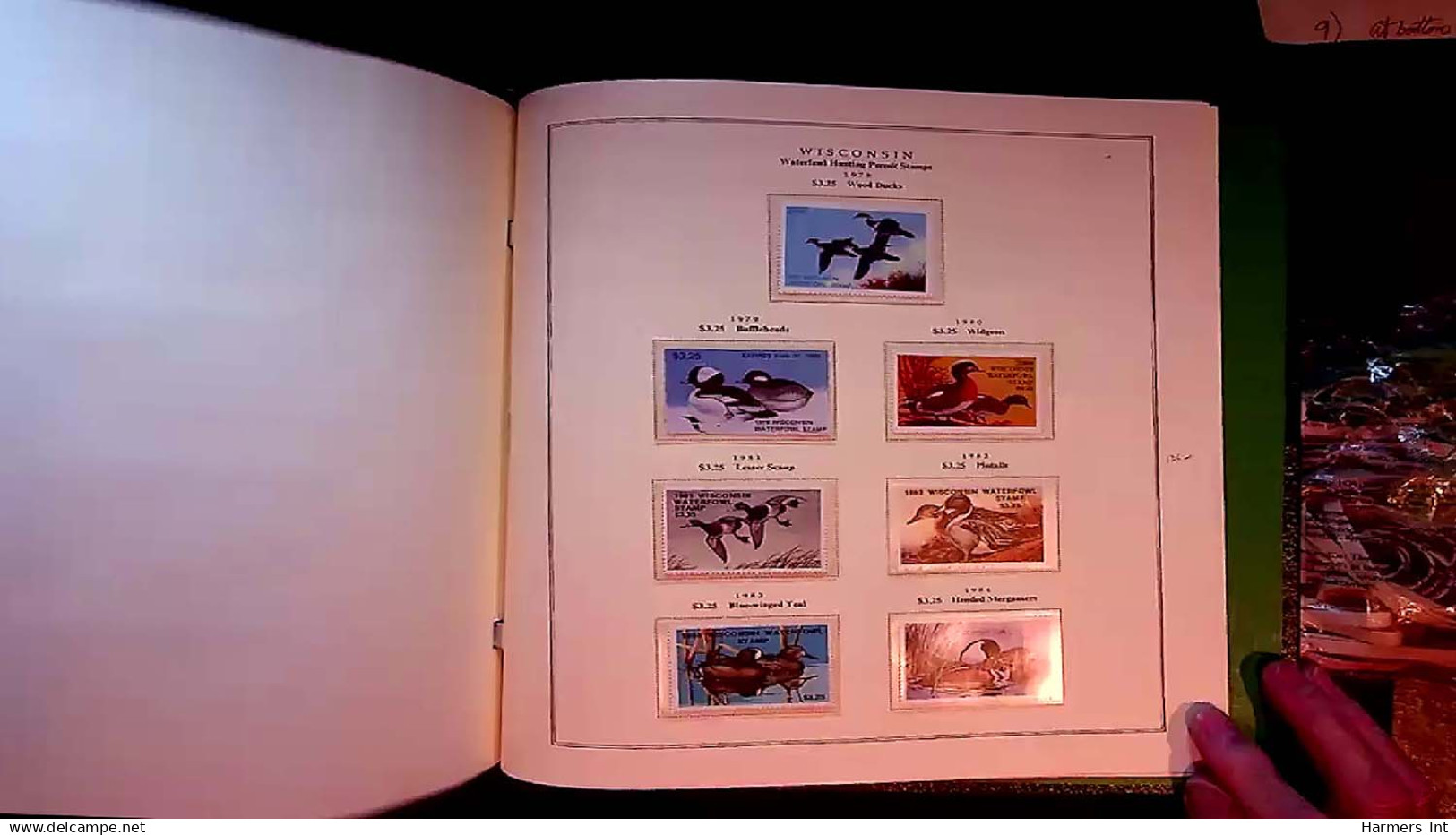 Lot # 059 UNITED STATES: State Duck Stamps: 1978 - 2004 Collection of many hundred in 2 Scott Specialty Albums