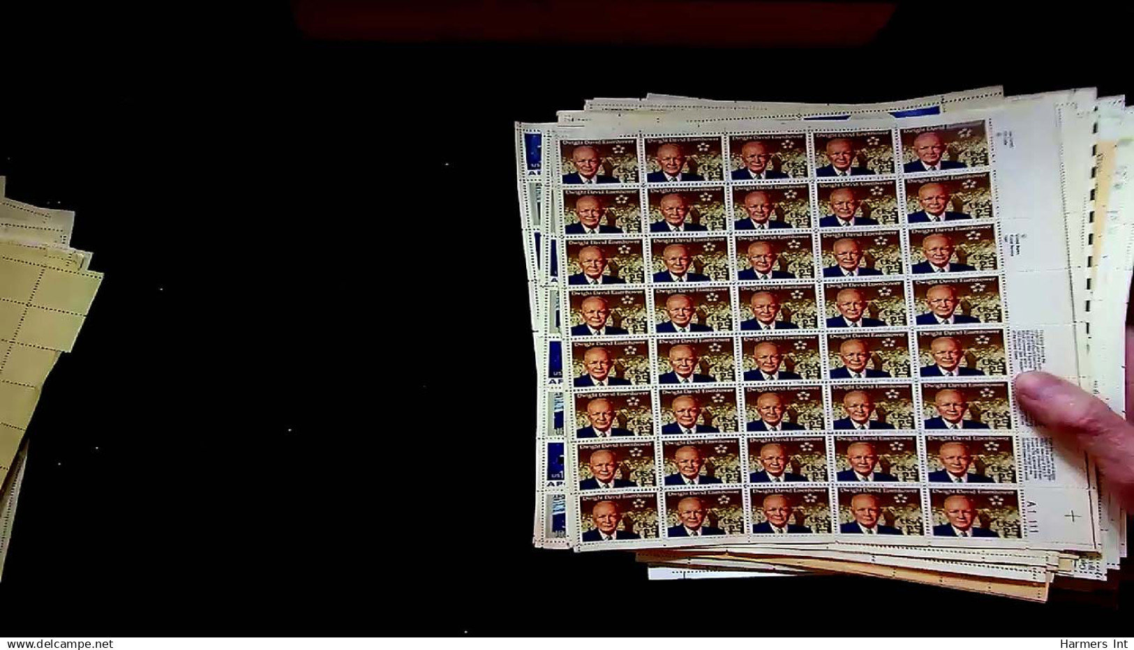 Lot # 060 UNITED STATES: New Issues; Complete Full Sheets; Several hundred