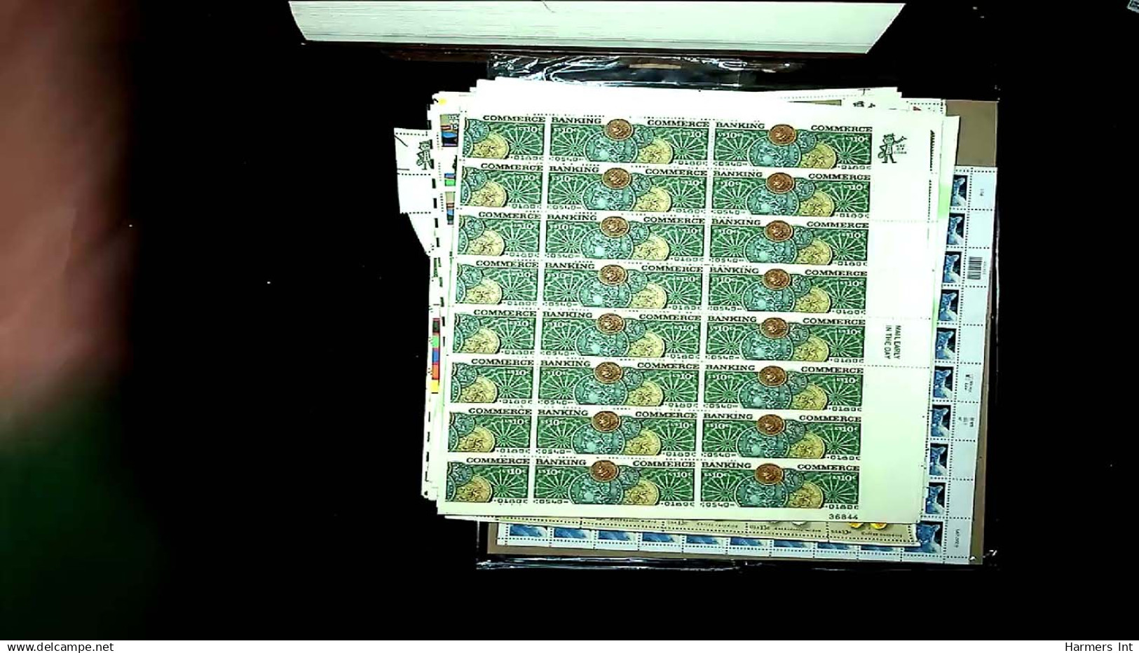 Lot # 060 UNITED STATES: New Issues; Complete Full Sheets; Several hundred