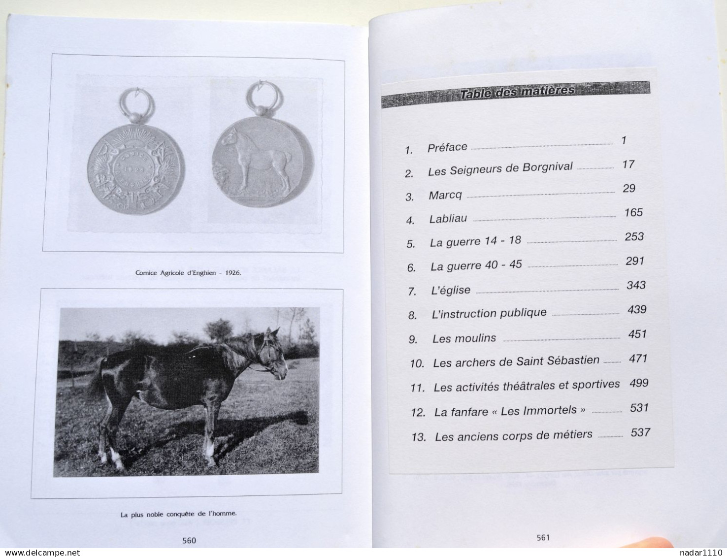 Marcq - Labliau mon village - Louis Darbe & Roger Dasseleer / Enghien, Edingen, Mark, Abele