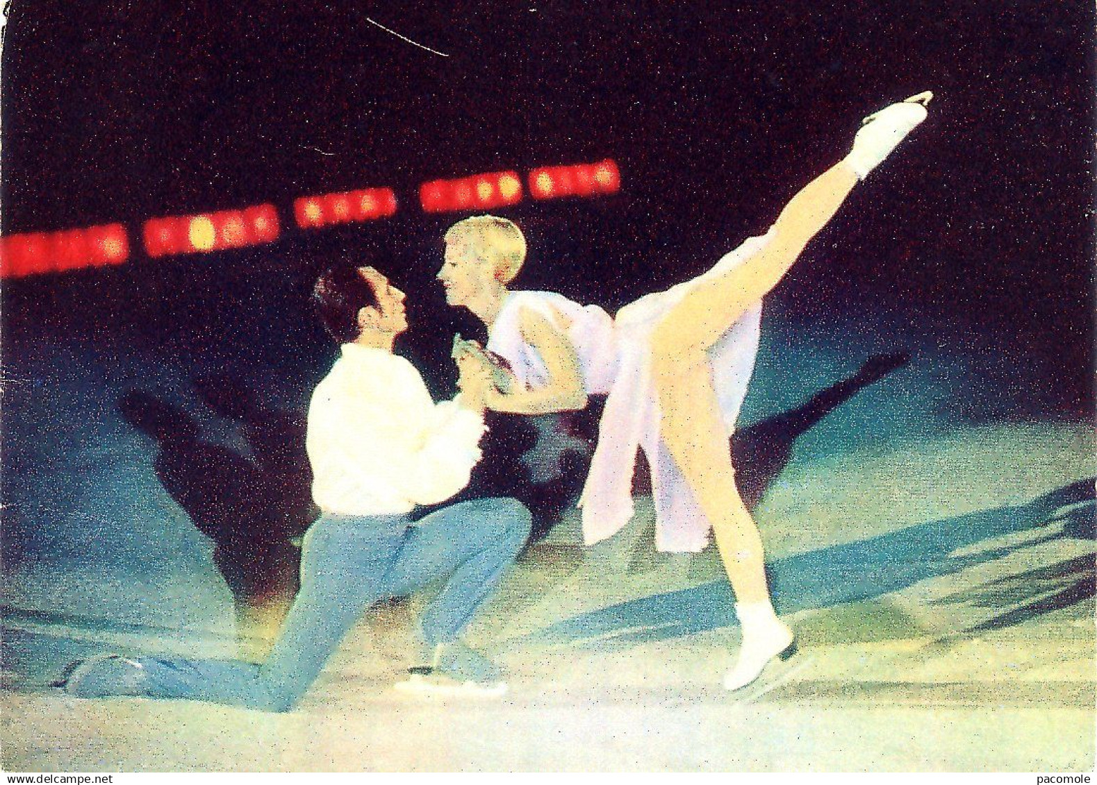 FIGURE SKATING, Ukrainia / USSR, 18 POSTCARD, 1970