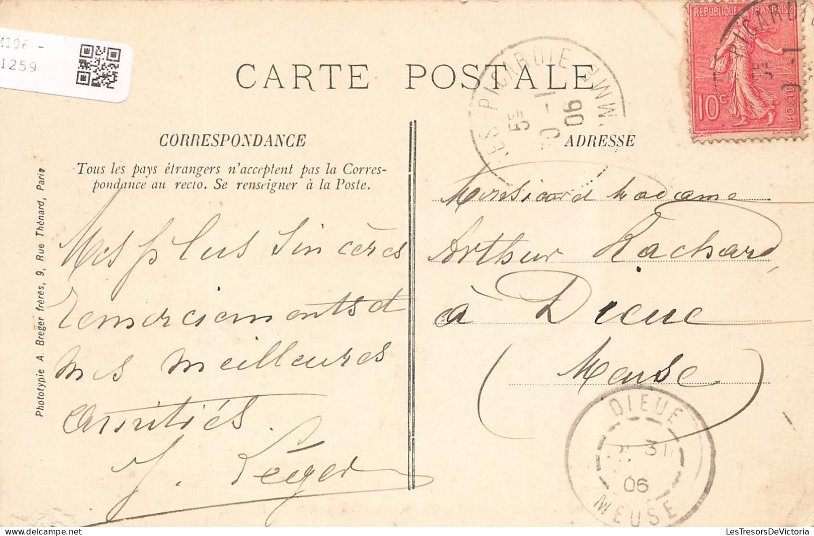 [-5%] FRANCE - Chaulnes - Rue De La Gare Conduisant à La Place - Vue Générale - Carte Postale Ancienne - Chaulnes