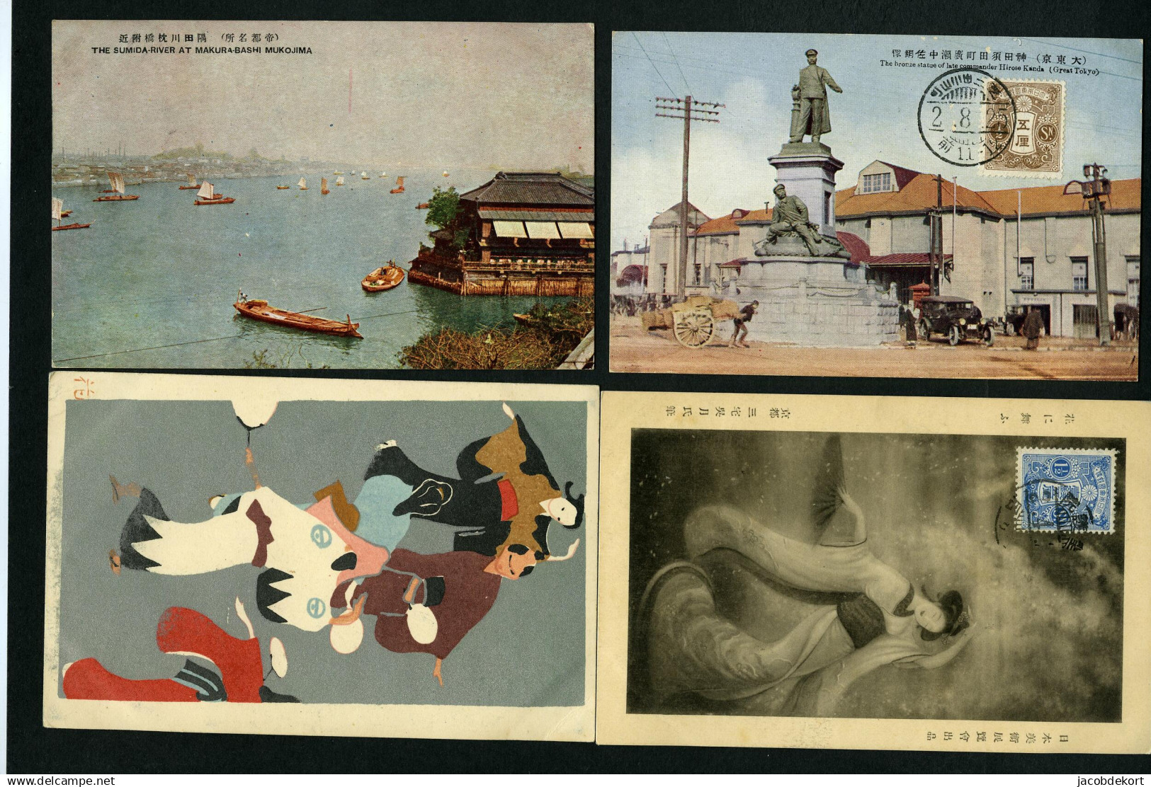 Japan 1910-1920 approx. 150 p.p.c. all with postage due incl. many nice and better items (scans on request)