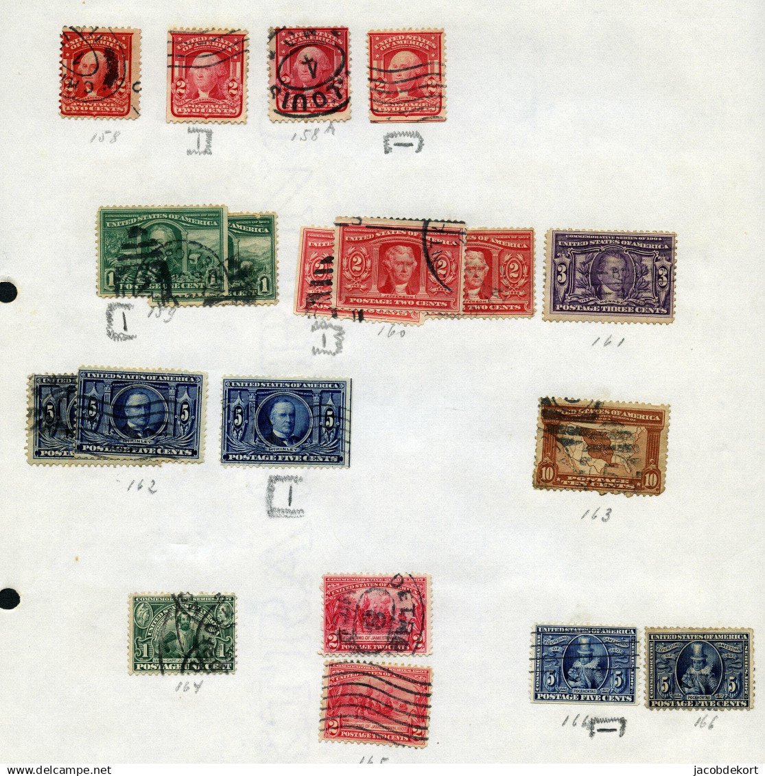 USA 1863-1922 Used Collection In Mixed Condition And 'back Of The Book' Interesting - Other & Unclassified