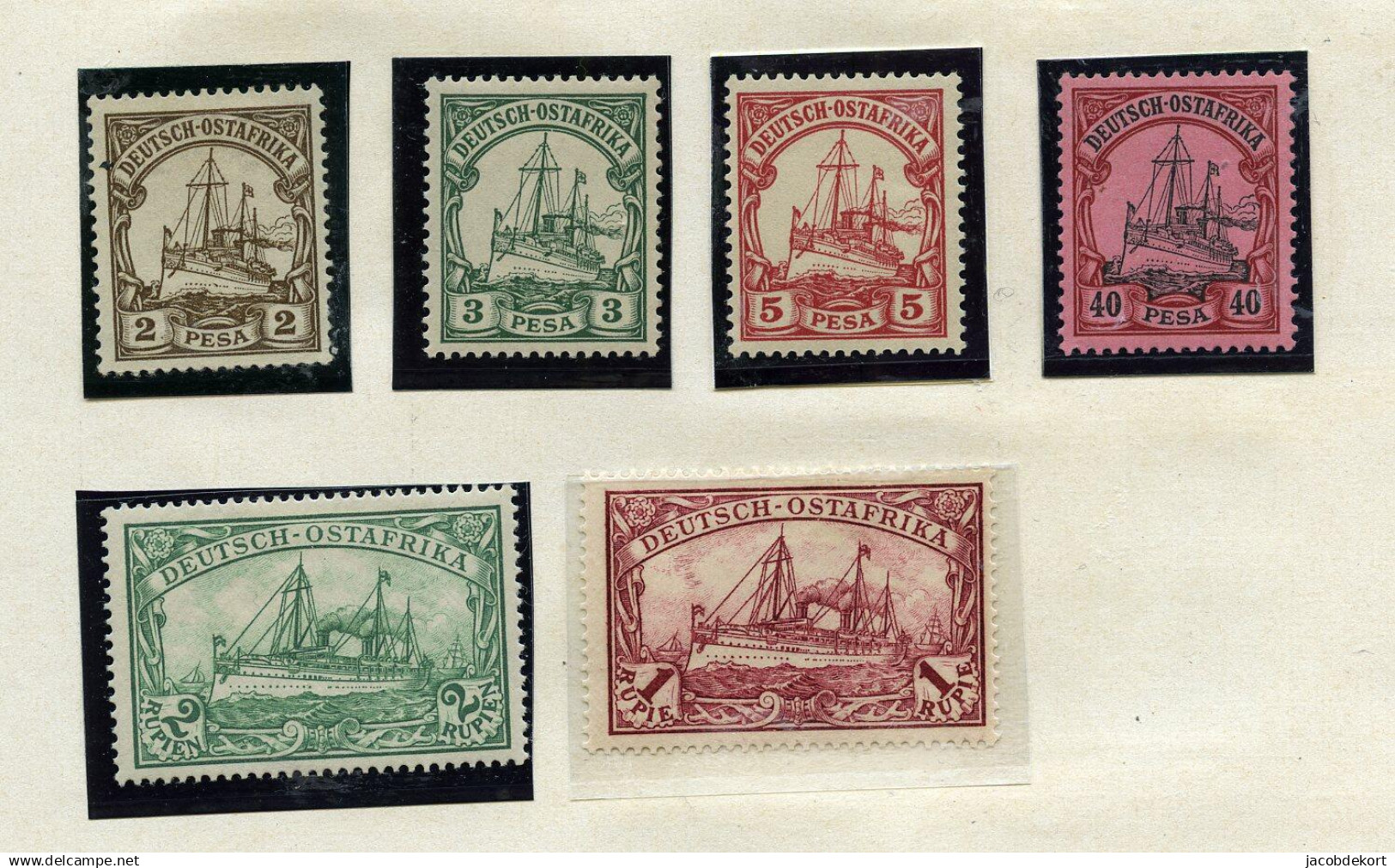 Duits Nieuw Guinea (on)gebruikte En Soms Postfrisse Collectie (not Checked For Var.) - Other & Unclassified