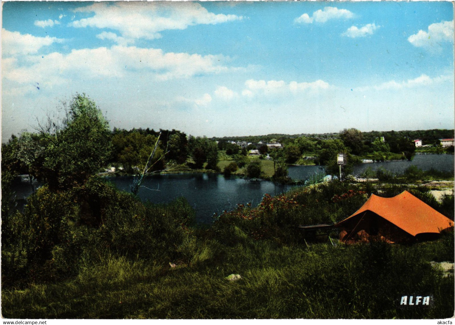 CPM Grigny Le Camping FRANCE (1377183) - Grigny