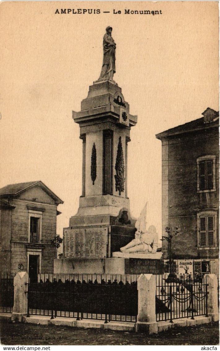 CPA AMPLEPUIS - Le Monument (450698) - Amplepuis