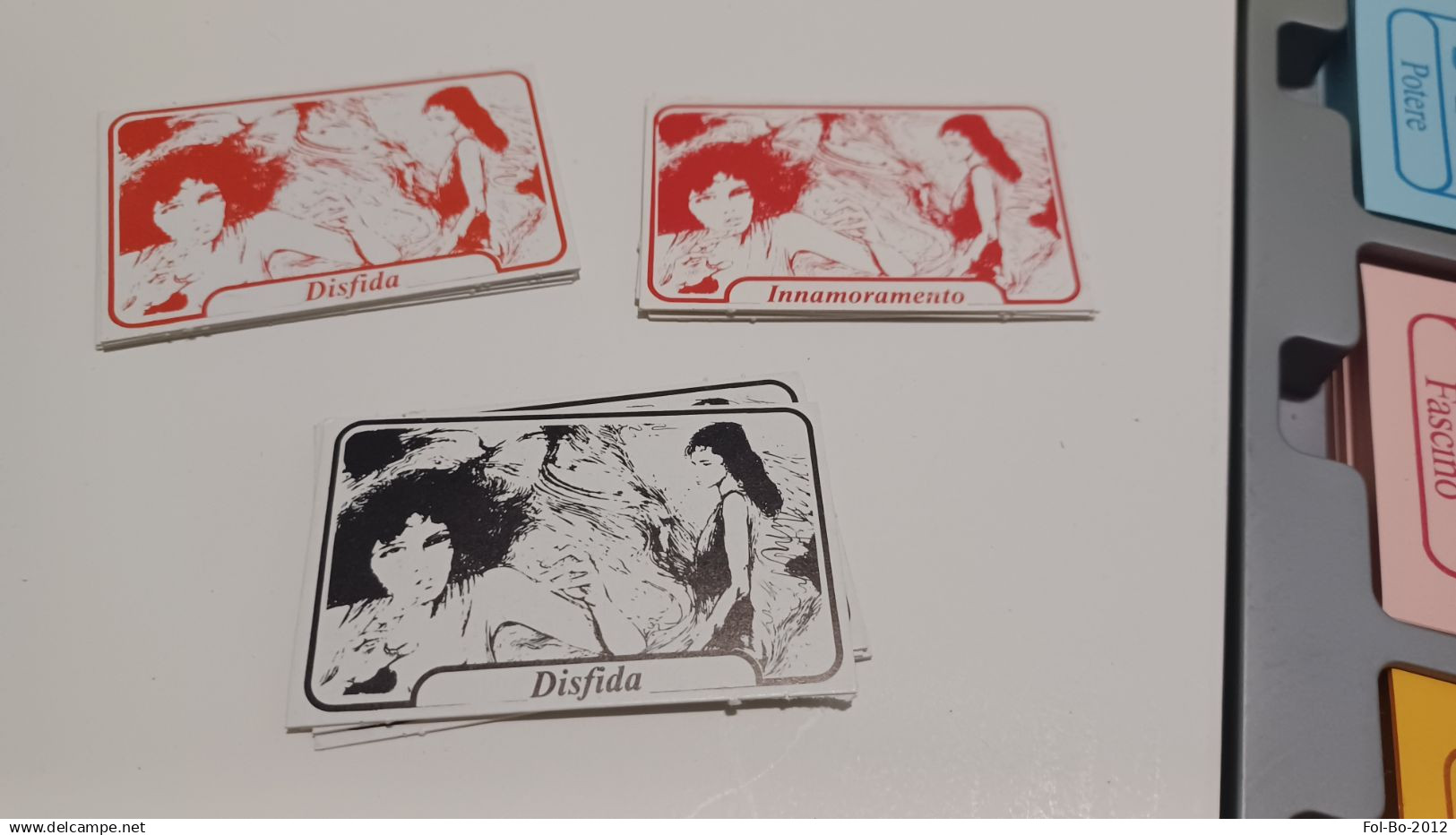 INNAMORAMENTO E AMORE CREPAX Mondadori (1981) GIOCO SOCIETA' TAVOLO Originale e completo in tutto.e ottimo