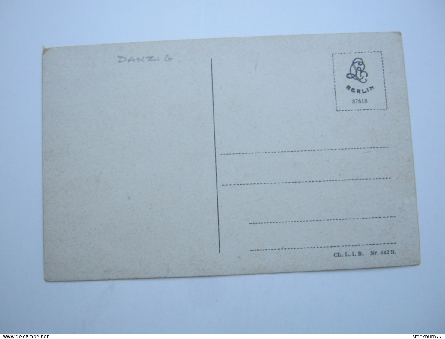 DANZIG  ,  Seltene Karte Um 1920 - Danzig