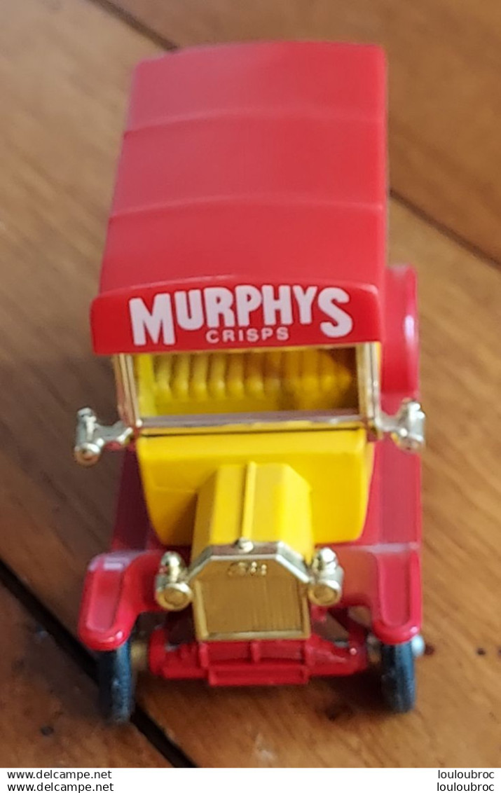 DAYS GONE LLEDO VEHICULE PUBLICITAIRE ADVERTISING VEHICLE MURPHYS CRISP ET SNACKS   Au 1/43e Poids METAL - Altri & Non Classificati