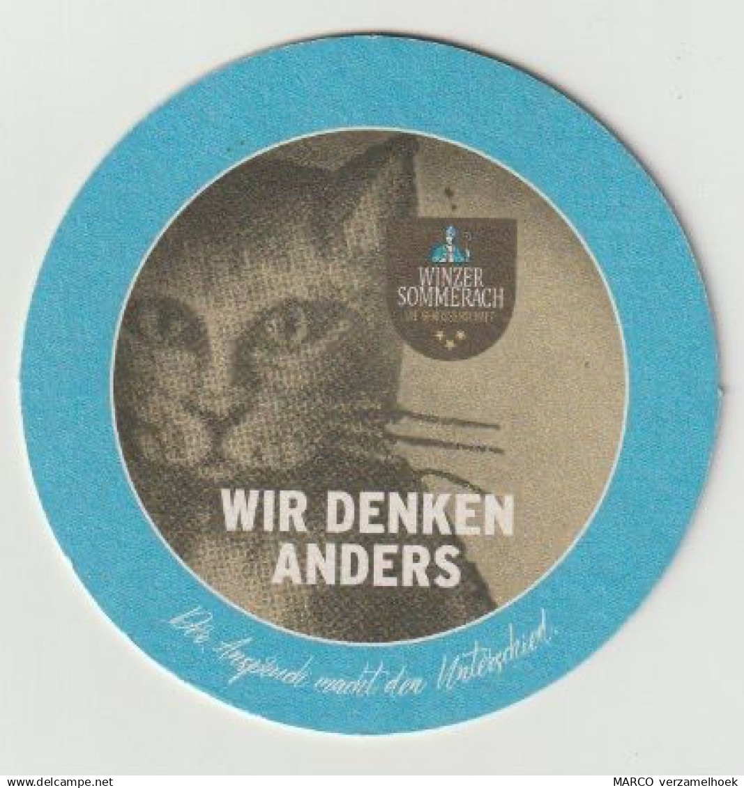 Bierviltje-bierdeckel-beermat Winzerkeller Sommerach (D) Reclamevilt - Untersetzer