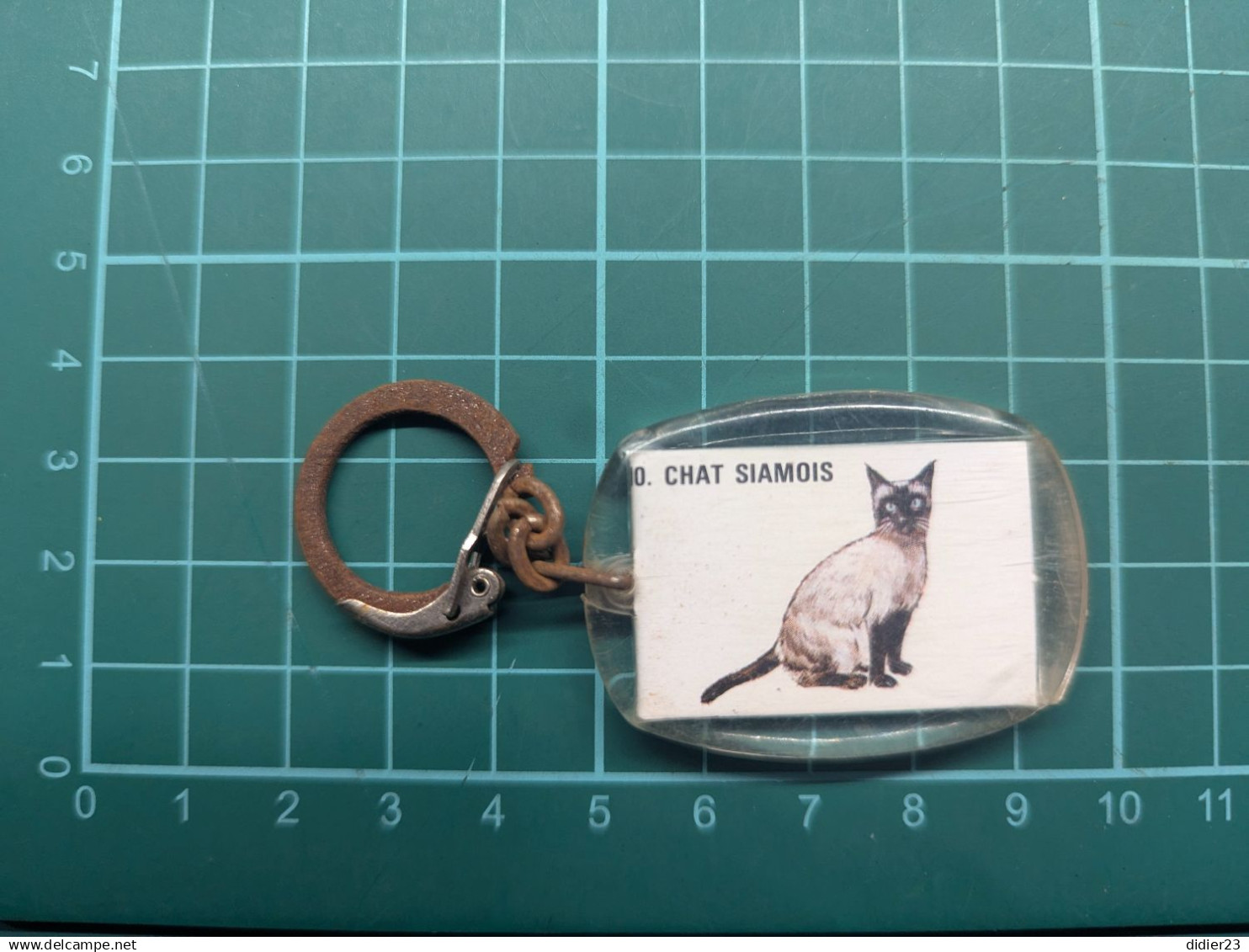 PORTE CLEFS  ALIMENT POUR CHAT ET CHIEN CANIGOU RON-RON - Porte-clefs
