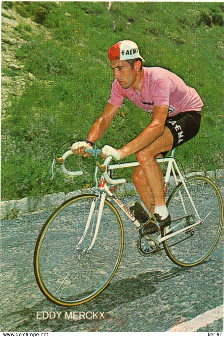 PHOTO ORIGINALE DE PRESSE D'EDDY MERCKX ET JOS HUYSMANS