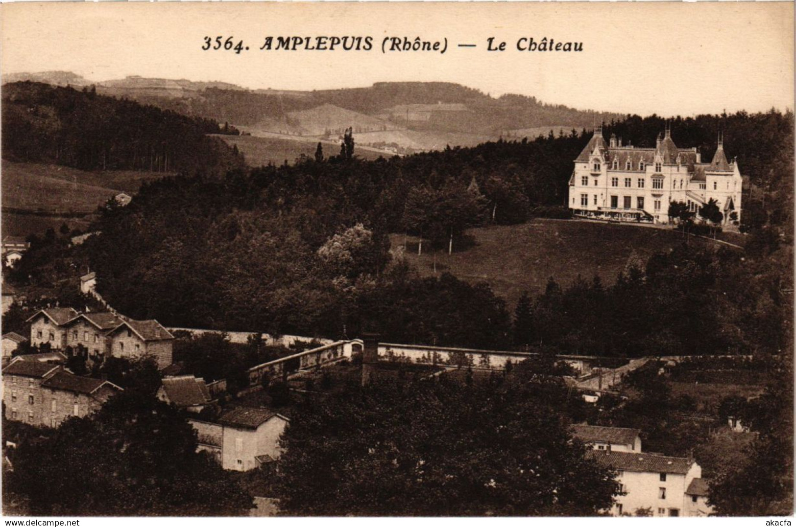 CPA Amplepuis - Le Chateau (1036431) - Amplepuis