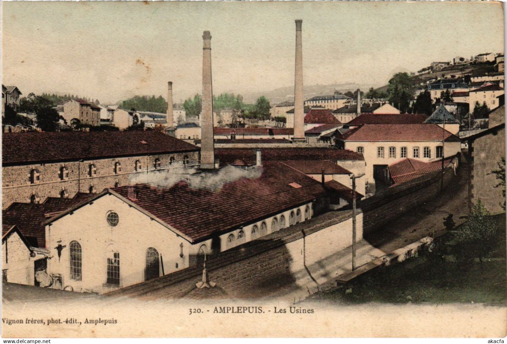 CPA Amplepuis - Les Usines (1036439) - Amplepuis