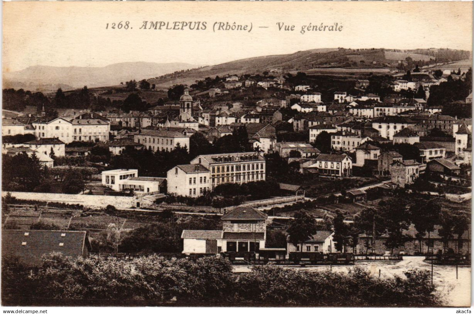 CPA Amplepuis - Vue Generale (1036430) - Amplepuis