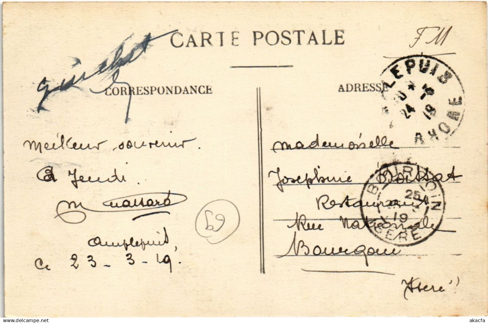 CPA Amplepuis - Vue Generale (1036430) - Amplepuis