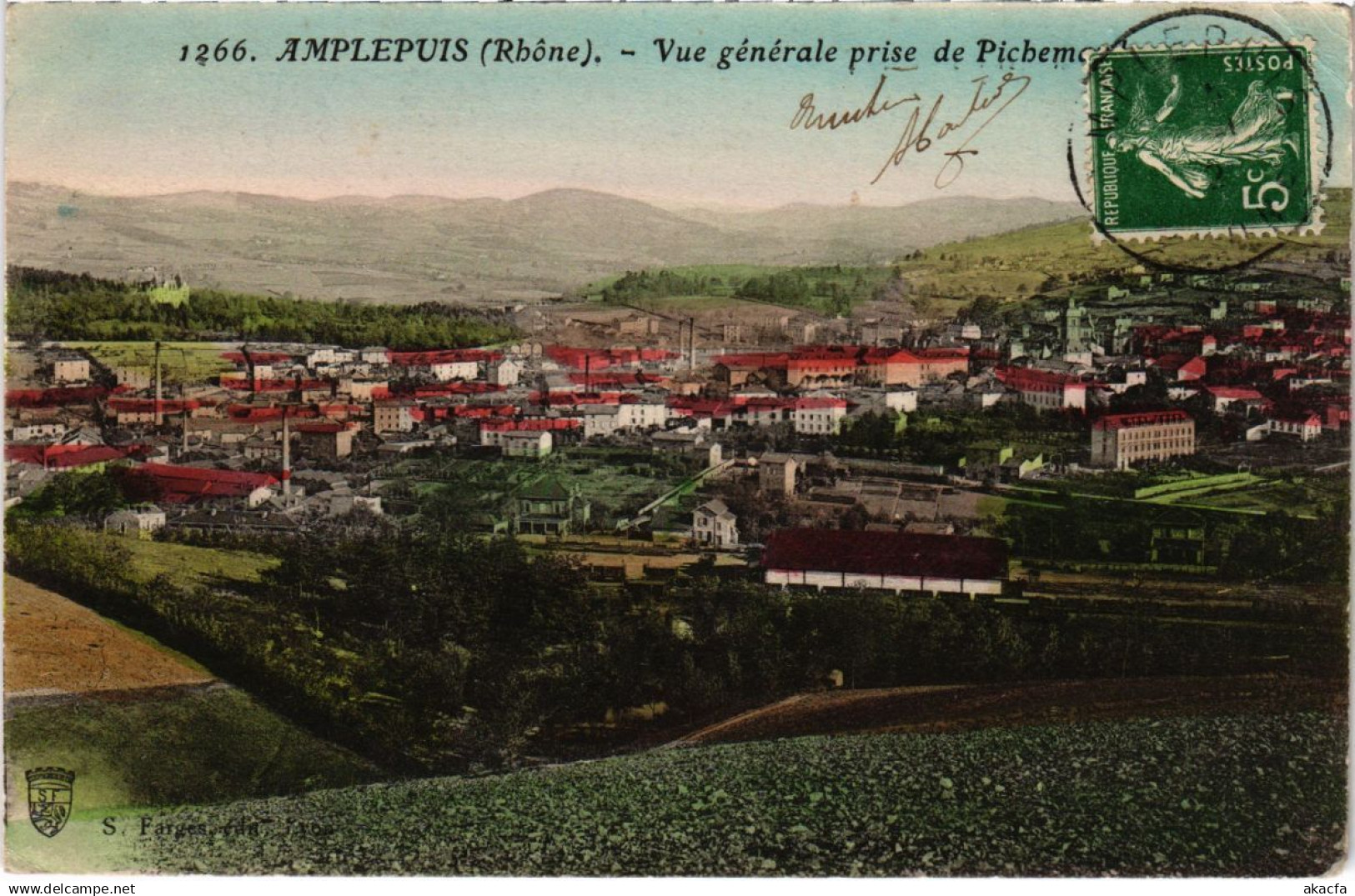 CPA Amplepuis - Vue Generale (1036429) - Amplepuis