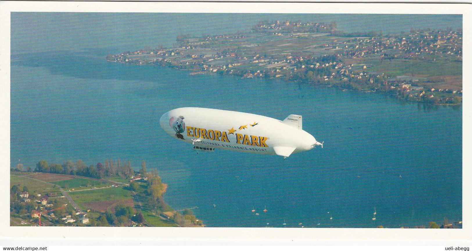BRD Briefmarke Individuell Zeppelin NT Karte Geflogen - Sellos Privados