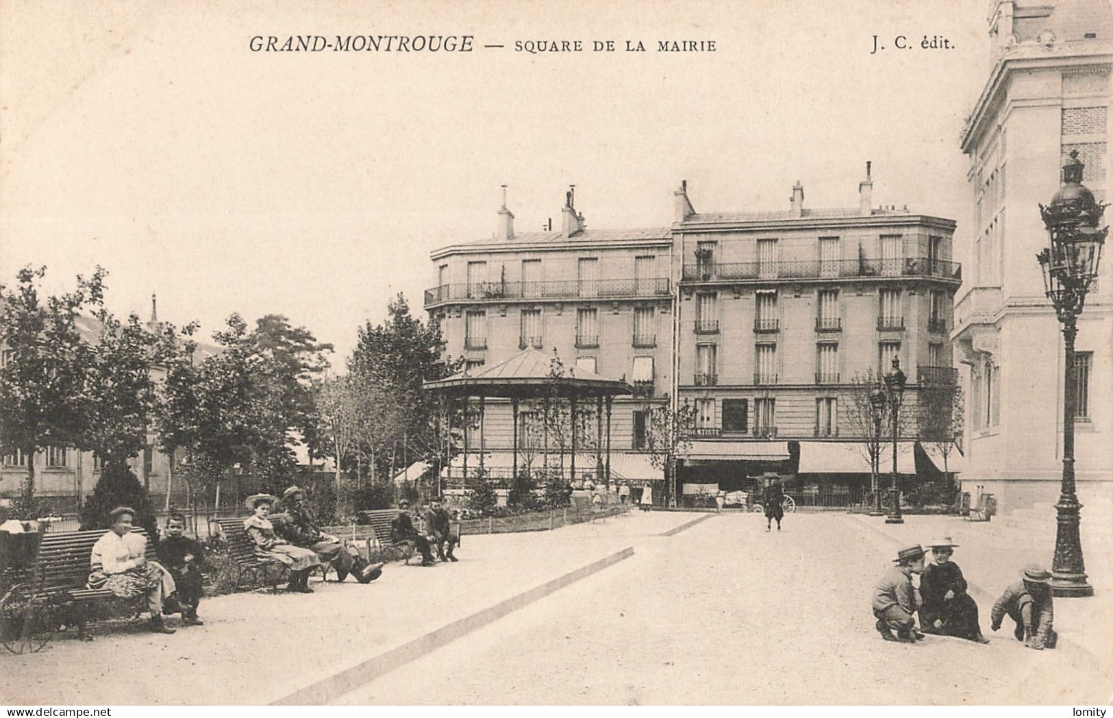 CPA 92 MONTROUGE / ILLUSTRATEUR / GOSSES DE PARIS / ENFANT