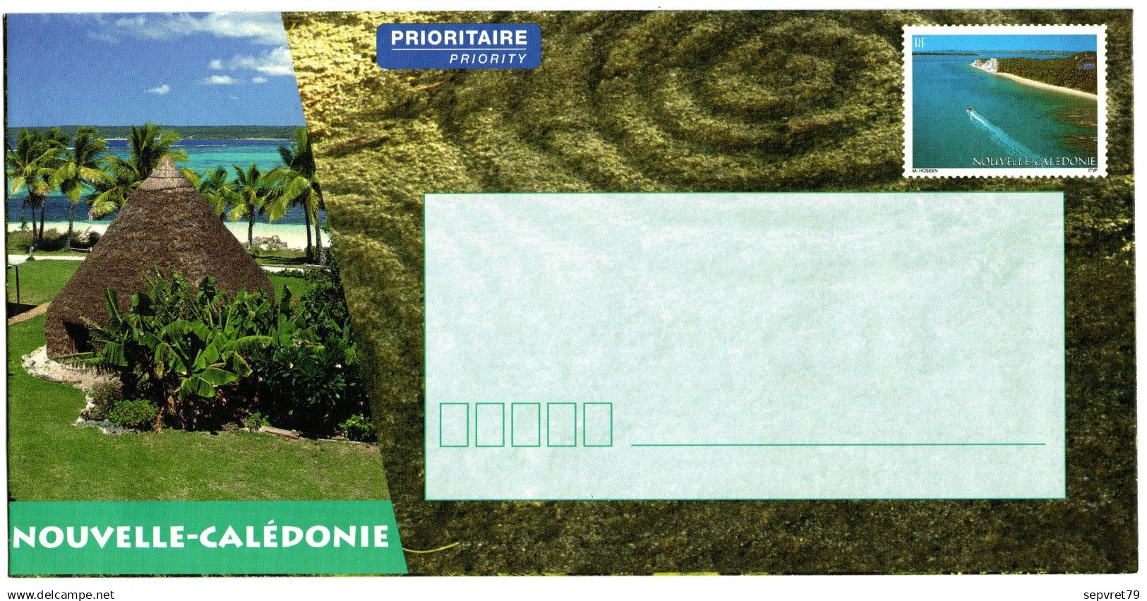 Enveloppe Prêt-à-poster PAP - Nouvelle Calédonie - N° 59 E à 67 E Sans Valeur - Paysages Touristiques - Neuf - Prêt-à-poster