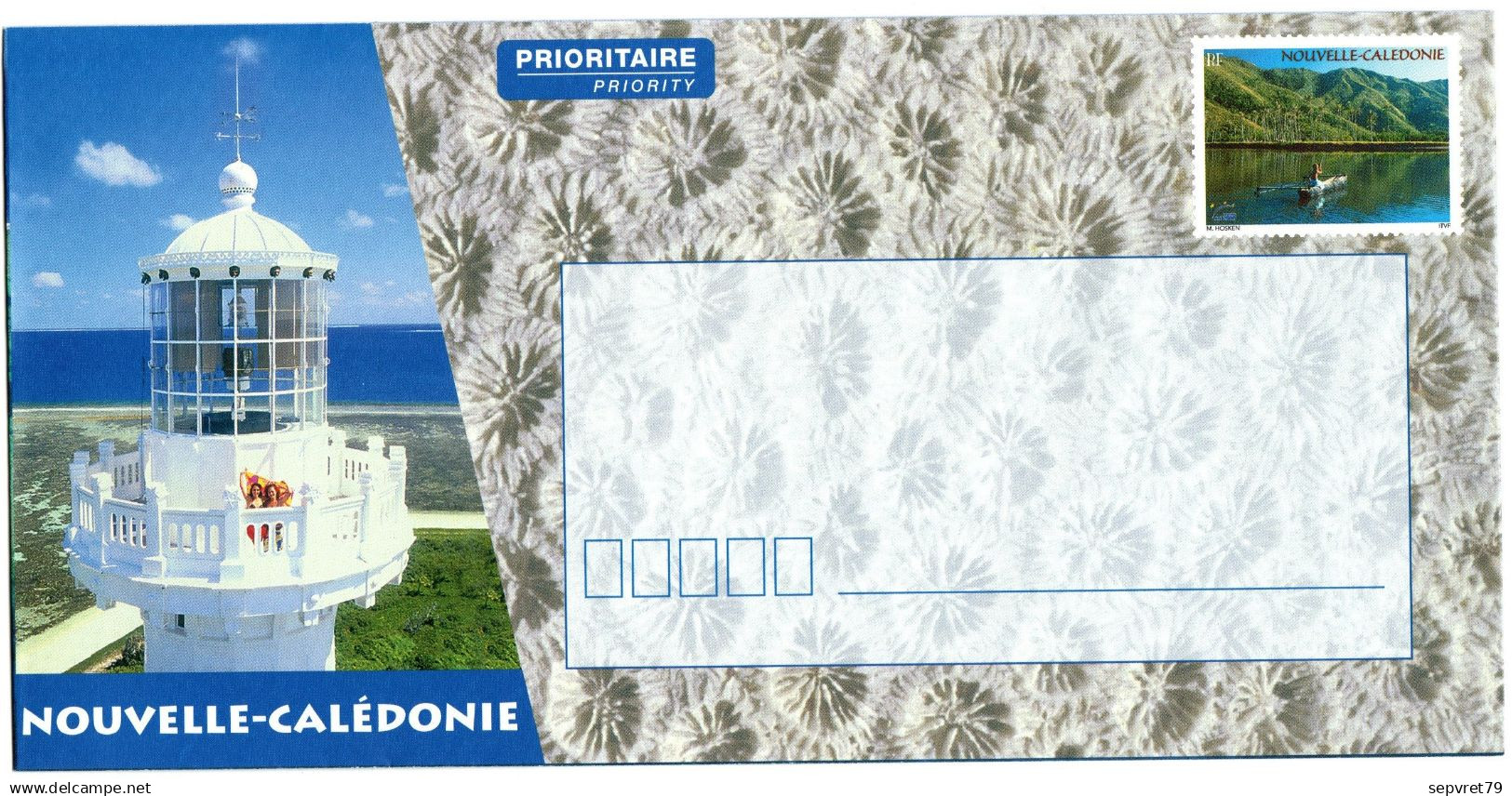 Enveloppe Prêt-à-poster PAP - Nouvelle Calédonie - N° 59 E à 67 E Sans Valeur - Paysages Touristiques - Neuf - Prêt-à-poster