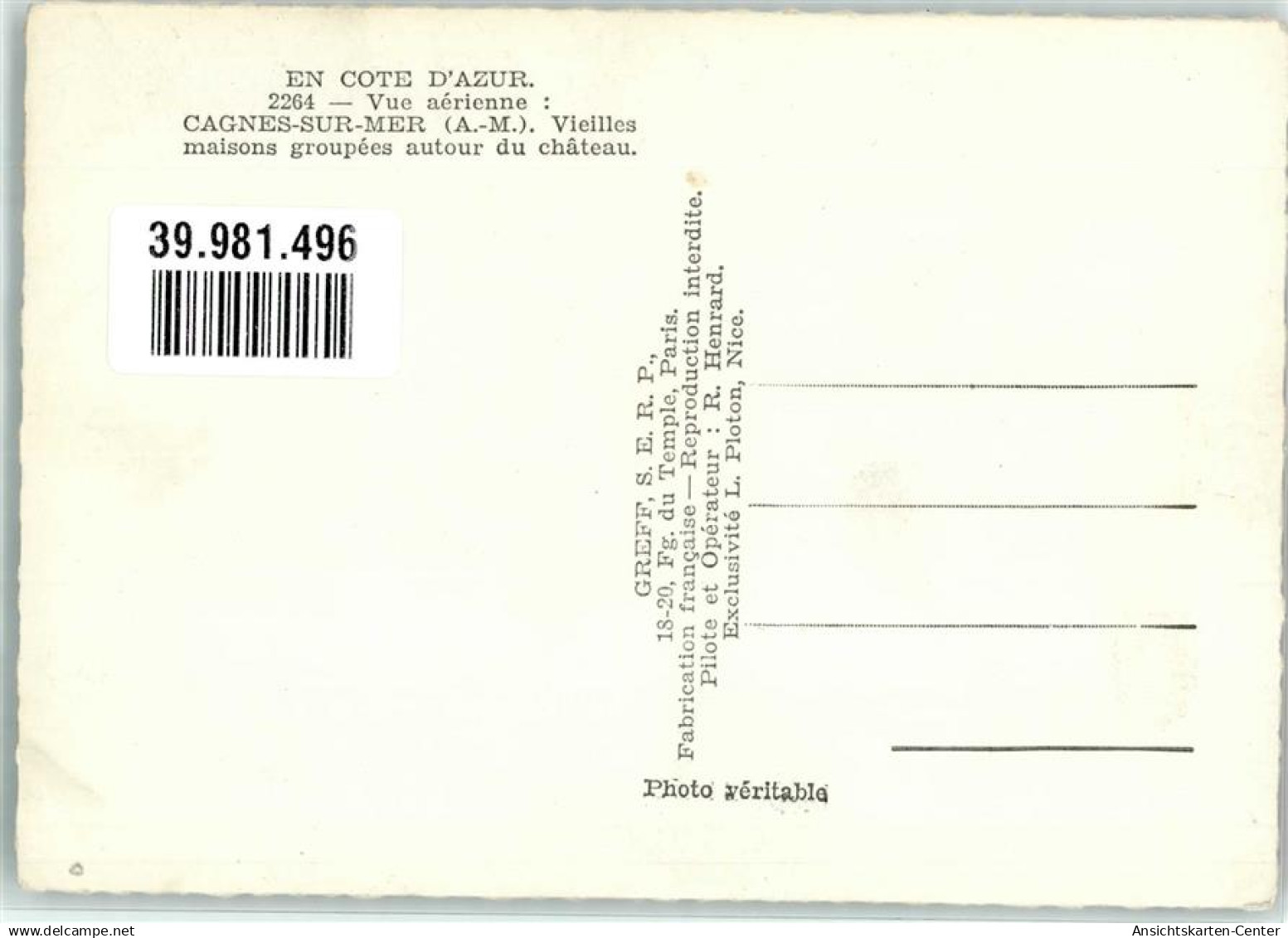 39981496 - Cagnes-sur-Mer - Cagnes-sur-Mer