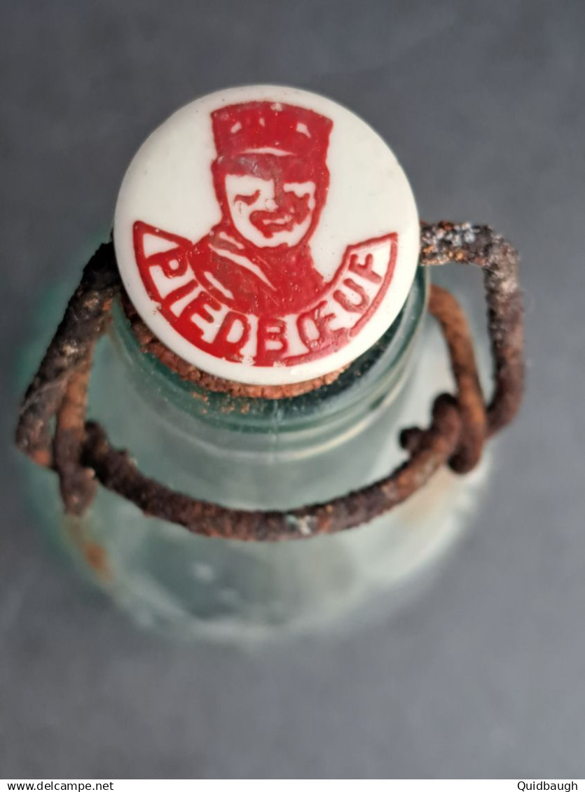 Très Ancienne Bouteille Piedboeuf Jupille 1957 - Bier