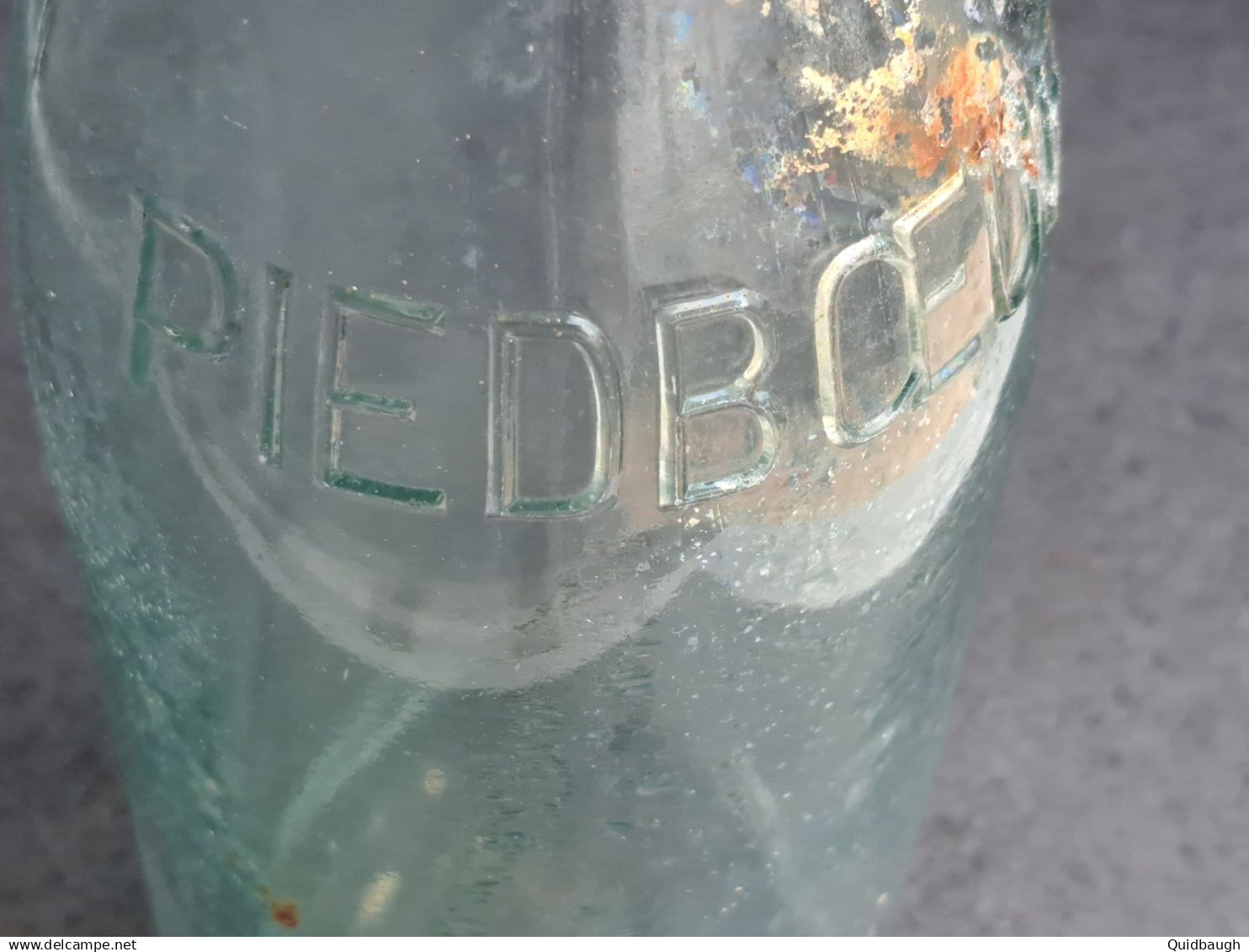 Très Ancienne Bouteille Piedboeuf Jupille 1957 - Bier