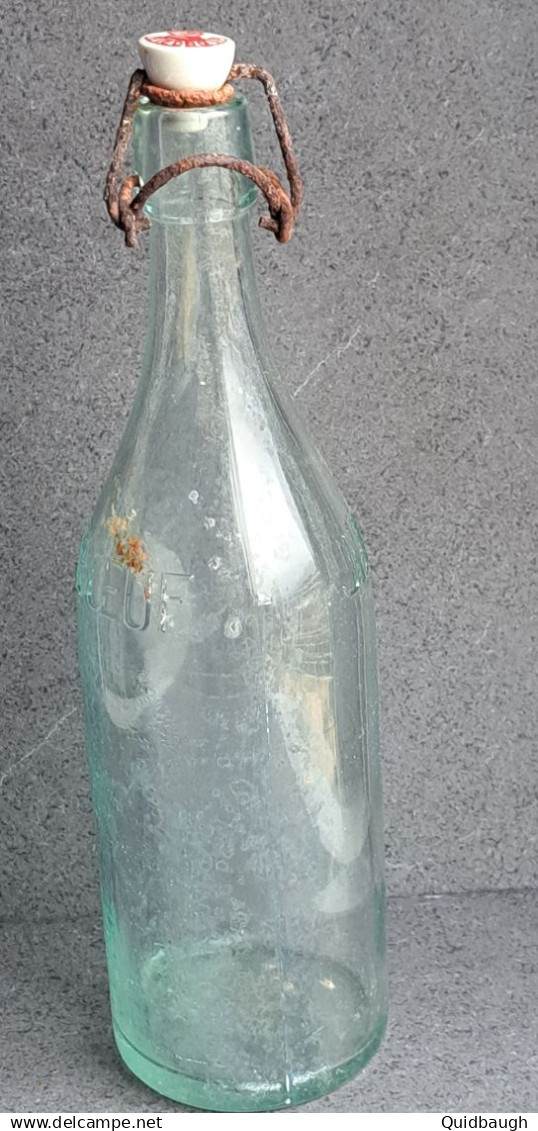 Très ancienne bouteille Piedboeuf Jupille 1957