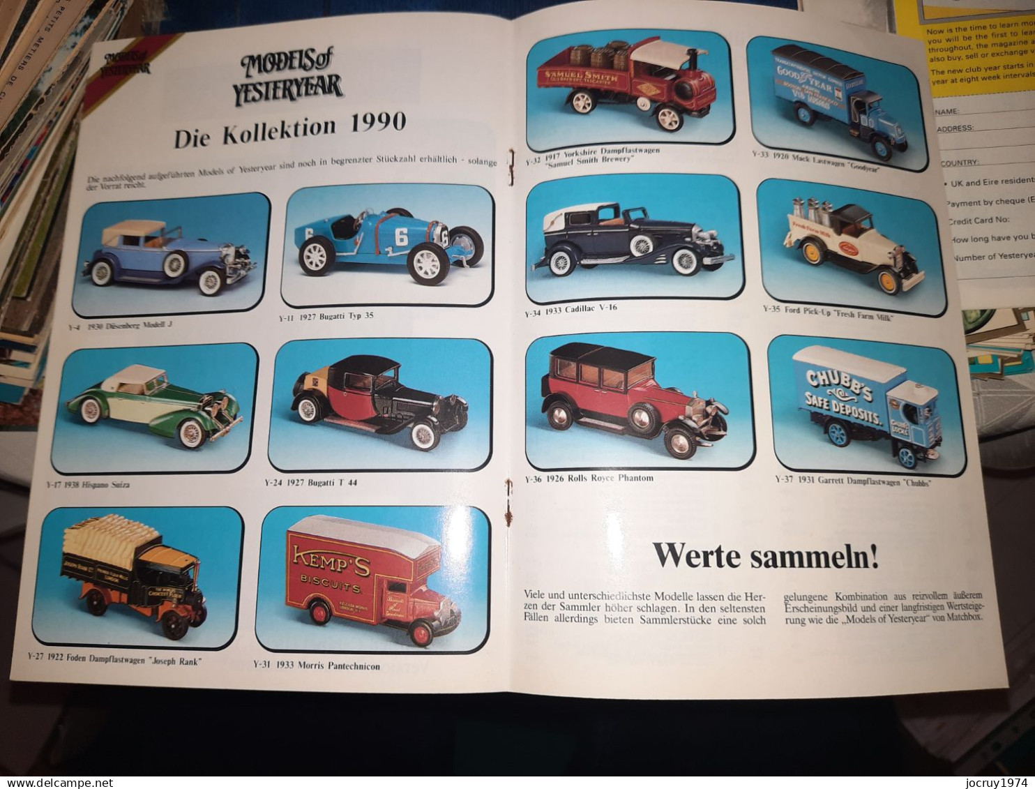 Folder Matchbox 1991 Deutsch - Other & Unclassified