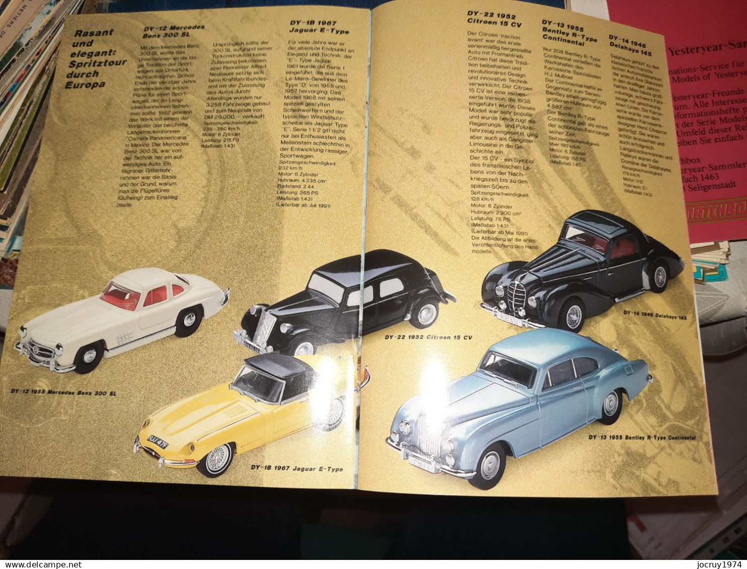 Folder Matchbox Dinky Collection 1991 Deutsch - Other & Unclassified