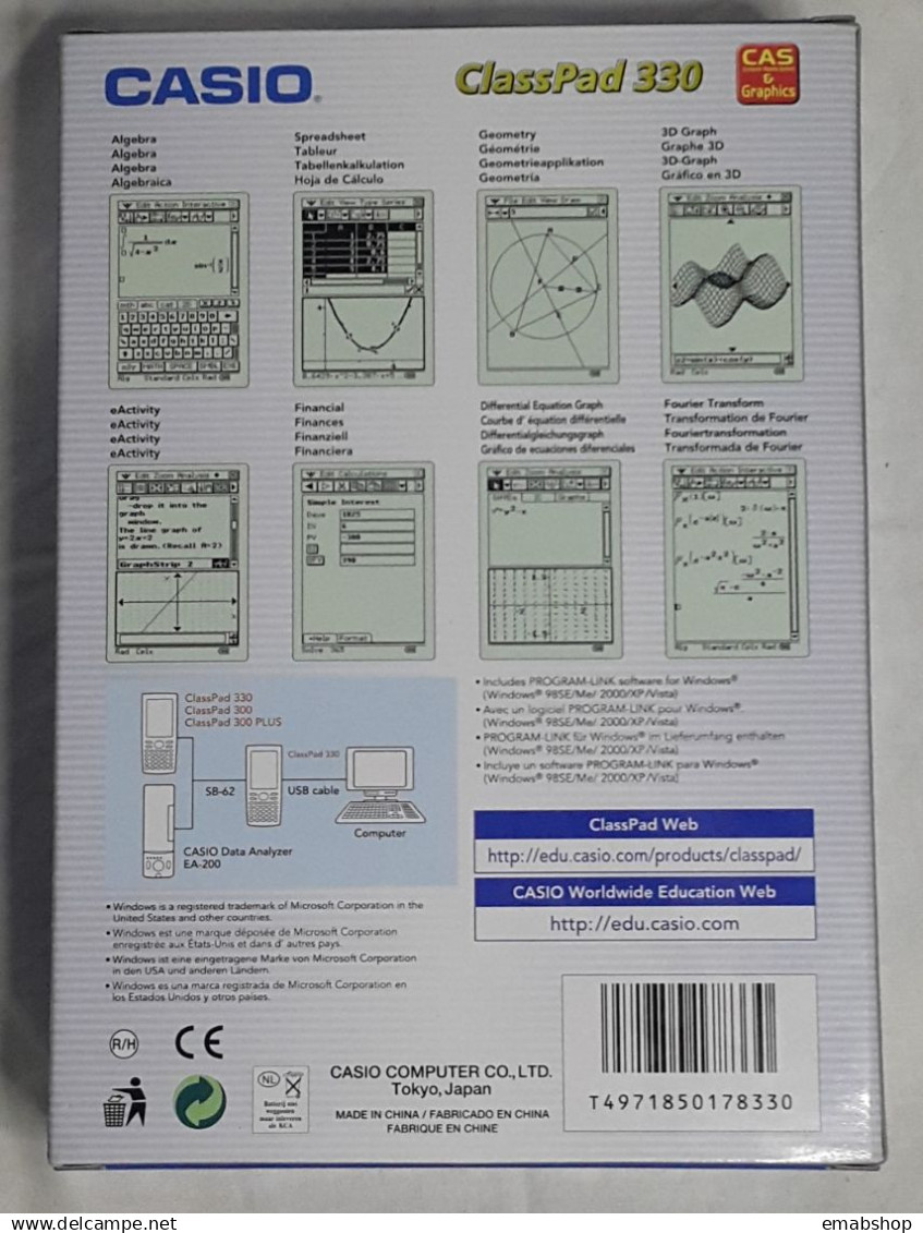 Casio ClassPad 330 Calculator - Sonstige & Ohne Zuordnung