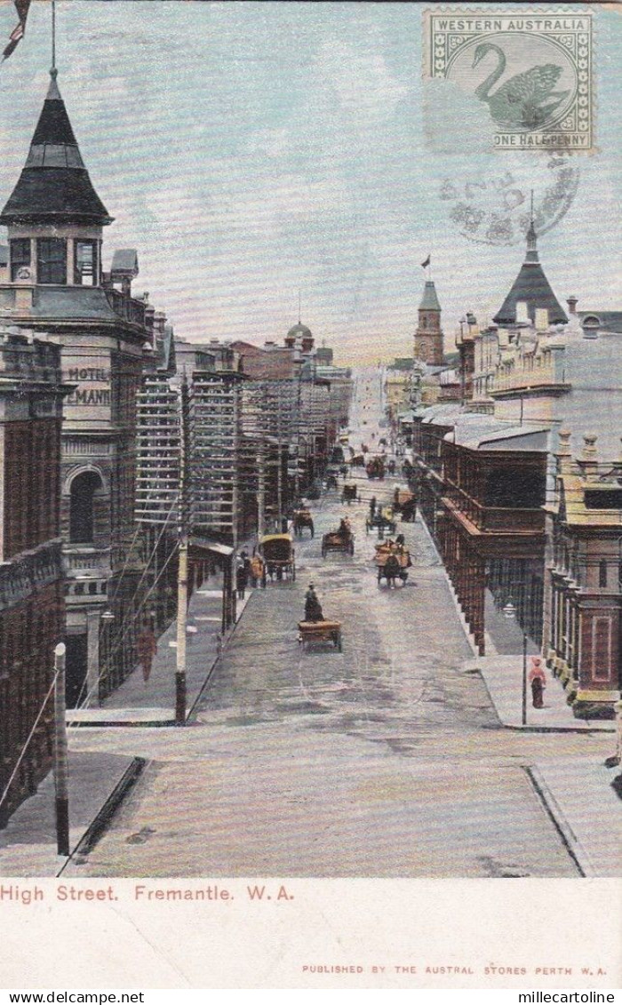 * AUSTRALIA - Fremantle - High Street 1900 - Monde